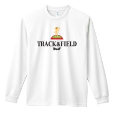 画像1: TRACK & FIELD 長袖ドライ陸上/ランニングTシャツ (1)