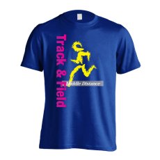 画像1: T&F Middle Distance 半袖プレミアムドライ陸上/ランニングTシャツ (1)