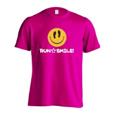 画像1: RUN & SMILE! 半袖プレミアムドライ陸上/ランニングTシャツ (1)